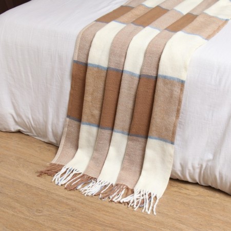 Elf 140x200 cm, 04/Oliver, Bel/Bezh/Ser. Gol, New Zealand wool 70%, PE 30%