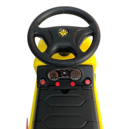 Baby machine gun Farfello "Concrete Muscal", yellow color-3