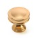 Handle button Cappio PK324, D = 30 mm, color gold