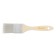 Brush flat MTX Euro 83086, artificial bristles, wooden handle, 1.5 "