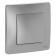 SE BLANCA switch, 10 A, 1 key, IP20, hidden, aluminum, Blnvs010103