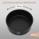 Ceramic bowl 200 ml, black