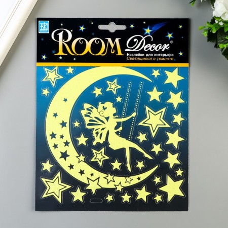 Lighting sticker Room Decor "Star Fairy" 18x18 cm-3