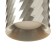STAS "Aliser" GU10 silver 7.5x7.5x20 cm