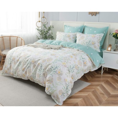 Bed linen 2 joint venture, size 230x250 cm, 180x220 cm, 50x70 cm - 2 pcs, 70x70 cm - 2 pcs-1