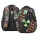 Youth backpack 40 x 30 x 16 cm, with an ergonomic back, with a luminous element of optical-fiber threads, Seventeen, Optical Fiber
