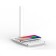 LED desktop lamp with wireless charging and USB port Ambrella Light, Desk, De581, LED, 6 W, 180LUM, White Color