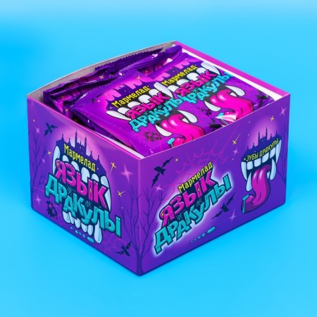 Marmalade "Dracula's language", assorted, 10 g-2