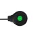 Fishing rod winter balalaika, black color, HFB-19