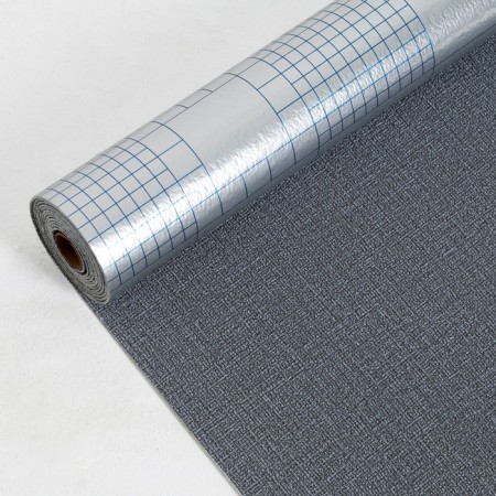 PVC panel self-adhesive in the roll of dark blue, 2.8 m, 50cm, thickness2mm