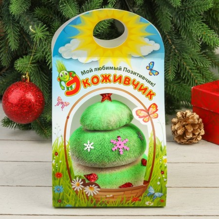 Growing grass "Christmas tree" Mix-4