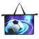 Folder with A4 handles, 335 x 235 x 55 mm, plastic, pens-snuffs, calligrata "Football"
