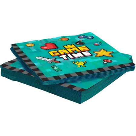 Paper napkins Game Time, 33x33 cm, set 20 pcs.