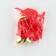 A bell on a pin with a bow for graduation, red, d = 2.6 cm