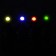 Toggle switch, without lid with LED backlighting, mix