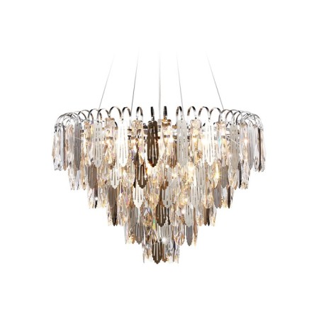 Crystal chandelier with Ambrella Light, Traditional, Tr5257, E27, Color Chrome