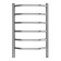 Terminus electric heated towel rail "Victoria" P6, 400x650 mm, chrome