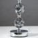 Table lamp 16715/1br E27 40W chromium/brown 22.5x22.5x36 cm Risalux