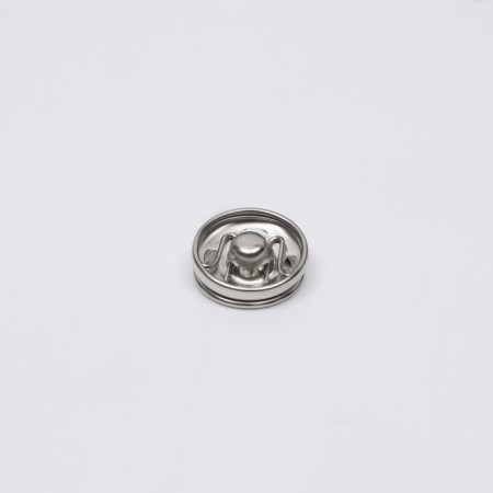 The buttons are sewing, d = 12 mm, 36 pcs, silver color-2