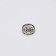 The buttons are sewing, d = 12 mm, 36 pcs, silver color