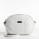 Bag Women's Cross-Bodi with a zipper, white color
