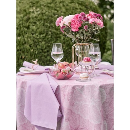 Lovely Flower tablecloth, size 110x140 cm, flowers, pink-2