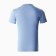 T-shirt male plain, color light blue, size 50
