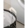 Basket Besnaya textile shares "Marble", 35 × 45 cm, black color
