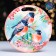 Dressing souvenir board "Birds. New Year", D-25.5cm