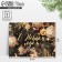Postcard - Compliment "Golden Chic", 8 x 6 cm, New Year
