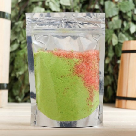 Salt - scrub for a bath and a bath in the package "SPA -COCTEL" Melon 150 grams "Dobroparov"-4