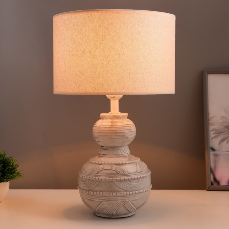 Josephine table lamp E27 40W white 25x25x40.5 cm Risalux-1