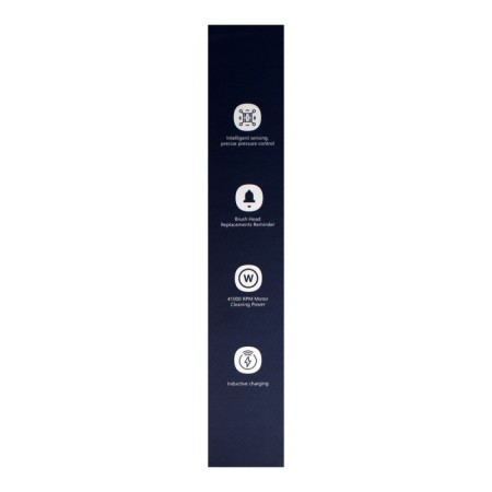 Electric toothbrush Nandme NX8000, 5 modes, battery, 2900 mAh, 2 nozzles, black-10