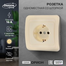 A single socket with a Luazon Lighting 