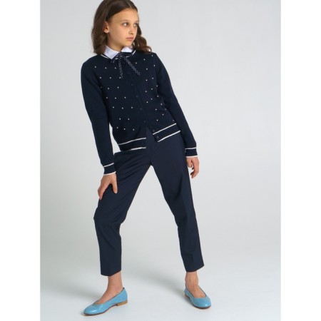 Cardigan for girls, height 128 cm