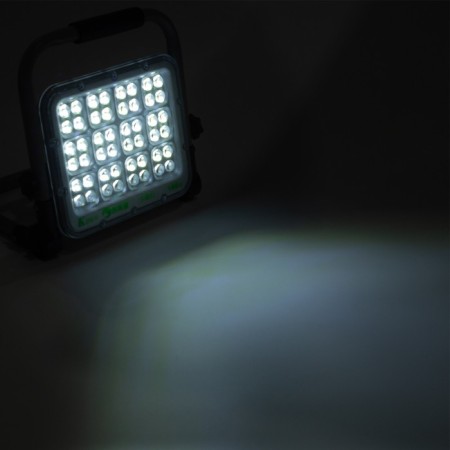 Battery working lamp, 100 watts, 6000 mAh, 5200 lm, diode 2835, IP65, 17 x 20 x 5 cm-5