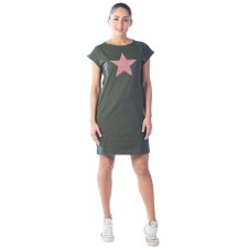 Full allert-free dress, size 50, khaki color