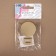 Bag staple, d = 4 cm, gold color