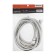 Shower hose Accoona A387-20, 200 cm, with a mechanism against twisting, chrome