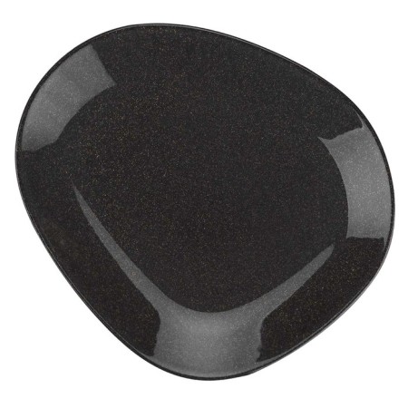 Kutahya PorsElen Galaxy diner plate, black color