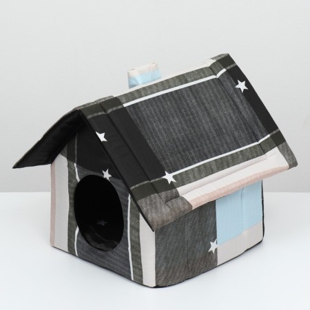 Animal house, 34 x 32 x 35 cm, mix of colors-3