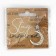 Stay Inspired navel piercing, 5 x 2 cm