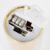 Night -night "Golden Candle" LED from 3xlr44 batteries 5.4x5.4x10.5 cm Risalux