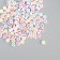 Beads for creativity plastic "Russian color letters on a circle" set of 500 grams 0.7x0.7x0.4 cm