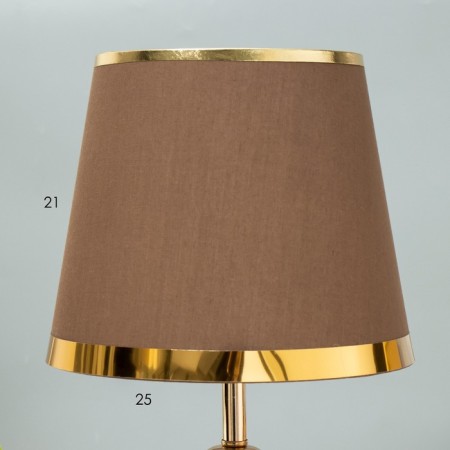 Tilde table lamp 1x40W E27 220V gold 25x25x44 cm Risalux-5