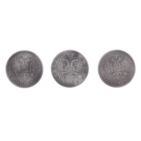 Panel Souvenir "For Love for the Fatherland" with coins-5
