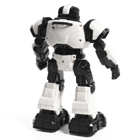 Interactive “Technobot” robot, sound and light effects, white color-2