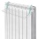 Drywall for linen on a radiator, 65 × 23.5 × 18 cm, color gray color