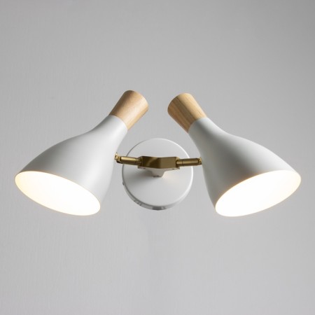 Sconces "Morocco" 2he27 40W white 25x15x38cm-1