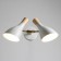 Sconces "Morocco" 2he27 40W white 25x15x38cm
